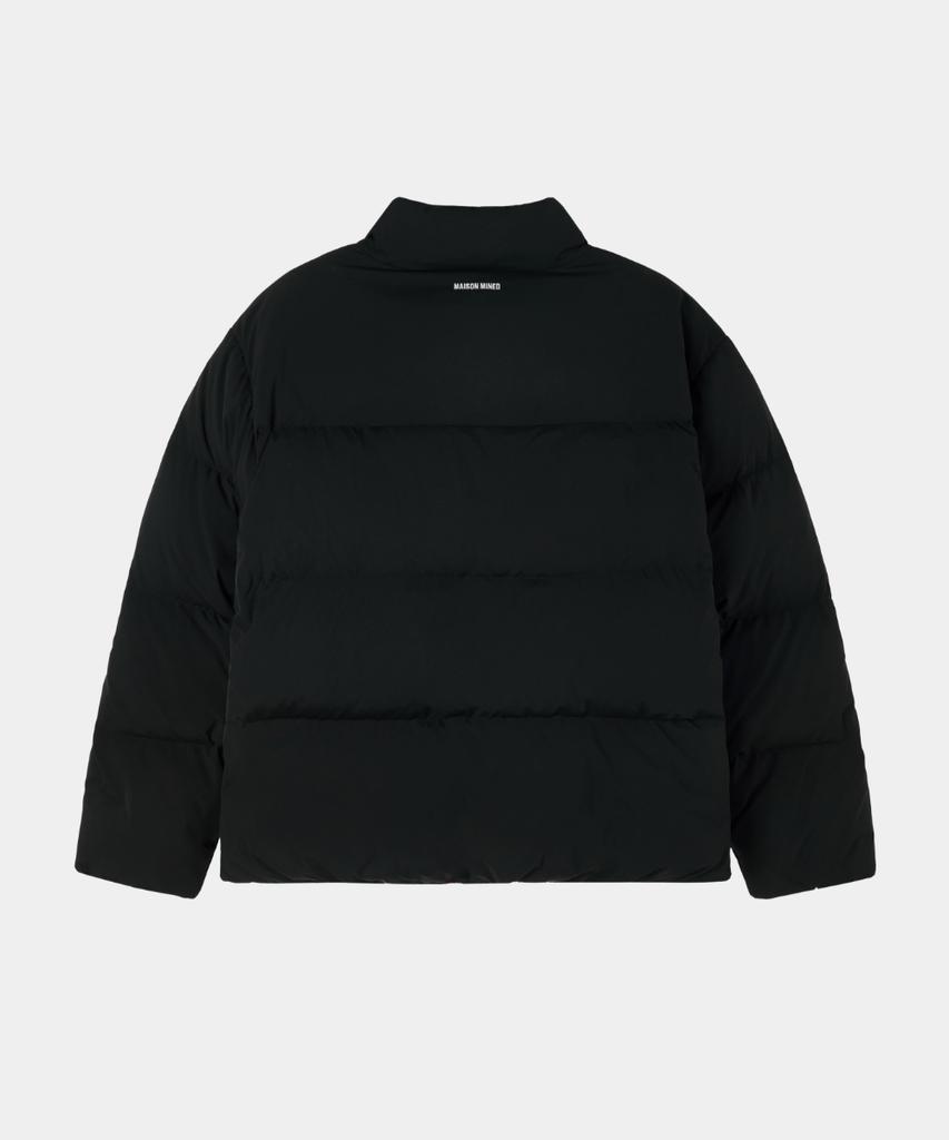 Maison Mined Basic Short Puffer Down Jacket Black