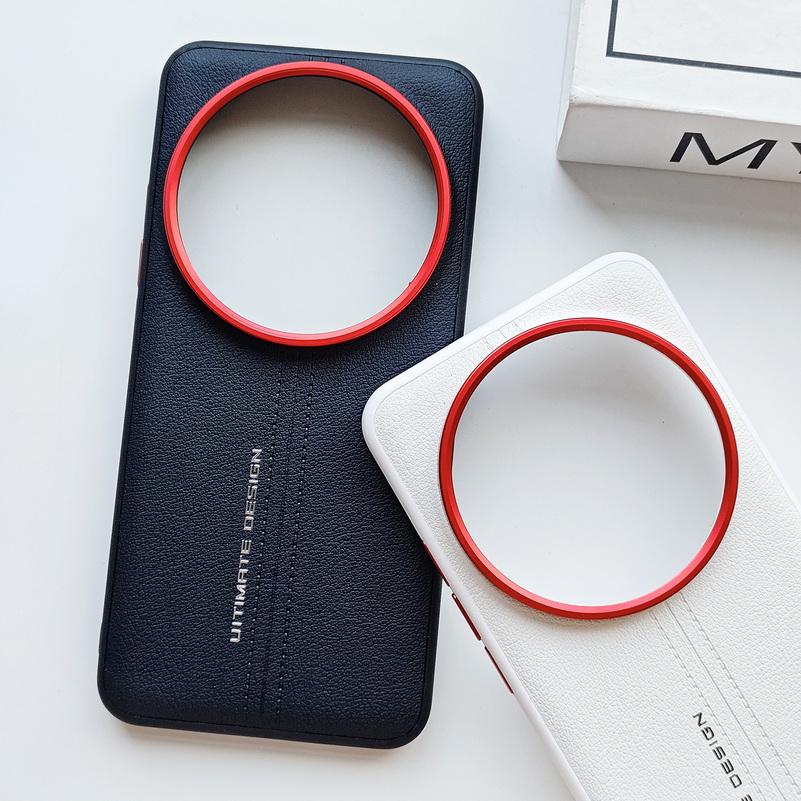 Leather Mid-line Ultimate Design Phone Case For Xiaomi 17 Ultra Mi 17 15 Ultra 15s Pro 14 Ultra 13 Ultra Slim Protect Cover