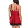 2025 Women's Gradient Tankini Set with Boyshorts - European & American Style