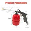 1Pcs Zinc Aalloy Pneumatic Car Engine Cleaning Gun Auto Washer Red Pot Car Repair Engine Oil Channel Cleaning Gun Car Washers