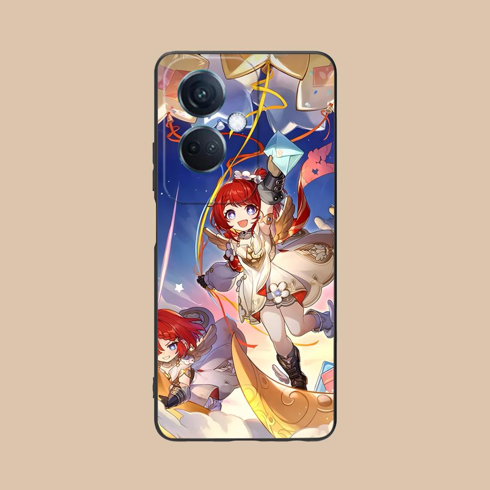 HSR Tribios Matte TPU Mobile Phone Case for OPPO Reno 14 13 12 11 10 9 8 7 6 5 F T Pro 5G Colorful Printing Cover