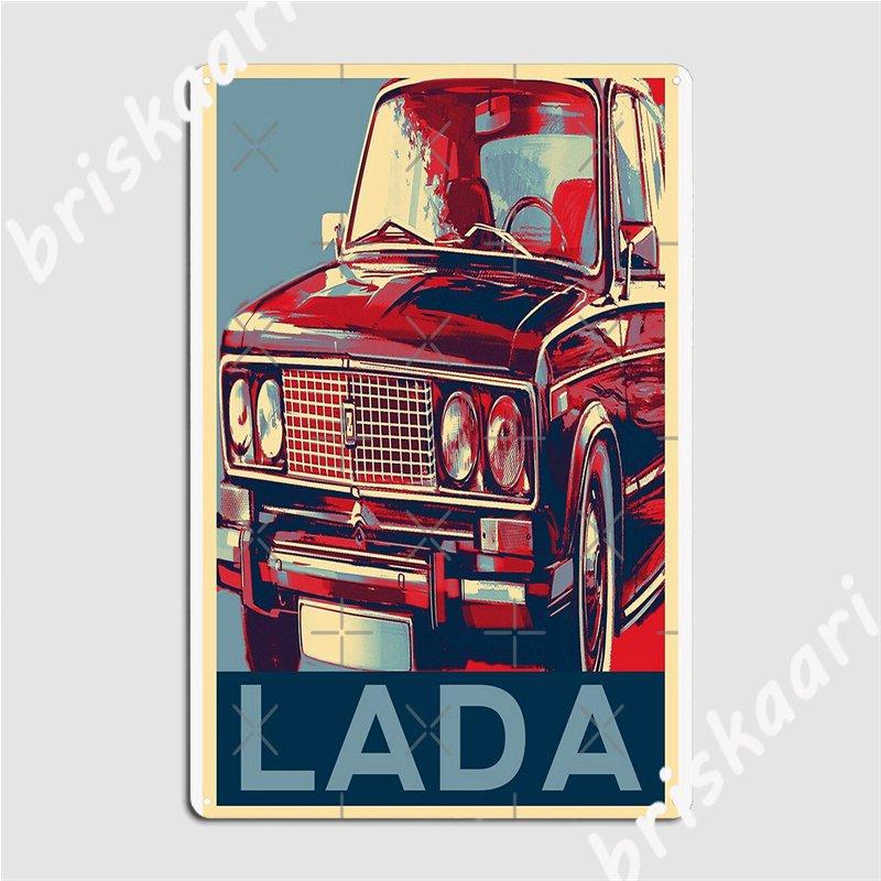 

Vaz-2101 Lada 1200 Metal Signs Cinema Kitchen Wall Classic Poster Tin sign Posters 20x30cm
