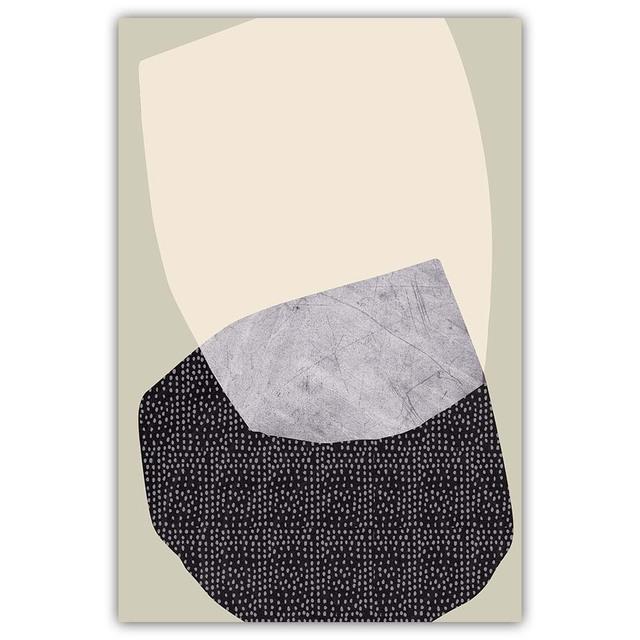 Nordic Abstract Art Geometric Shape Texture Line  Decorative Painting Poster Wall Art Canvas Print Painting Wall Pictures No Frame