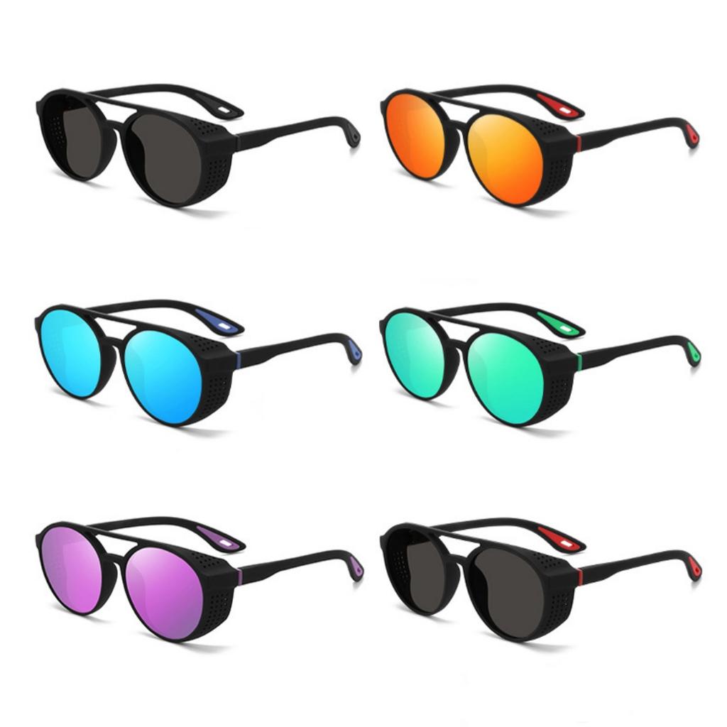 Polarized Sunglasses for Men Women Sun Glasses with Side Shields UV400 Protection Mirrored Lens Outdoor Sport Cycling Glasses