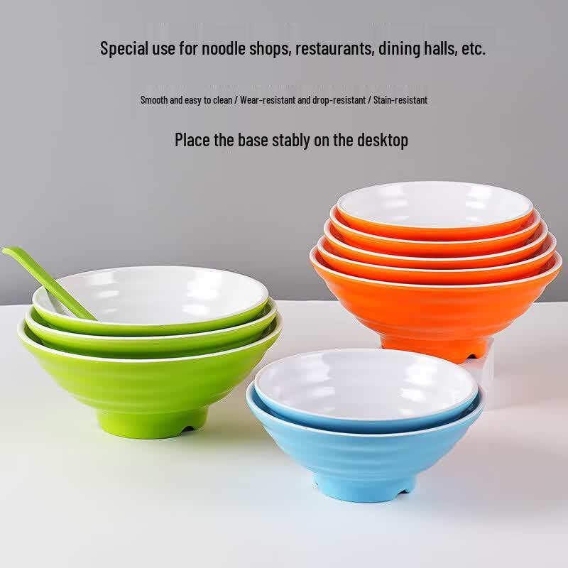 Food-Grade Melamine High-Temperature Noodle Bowl