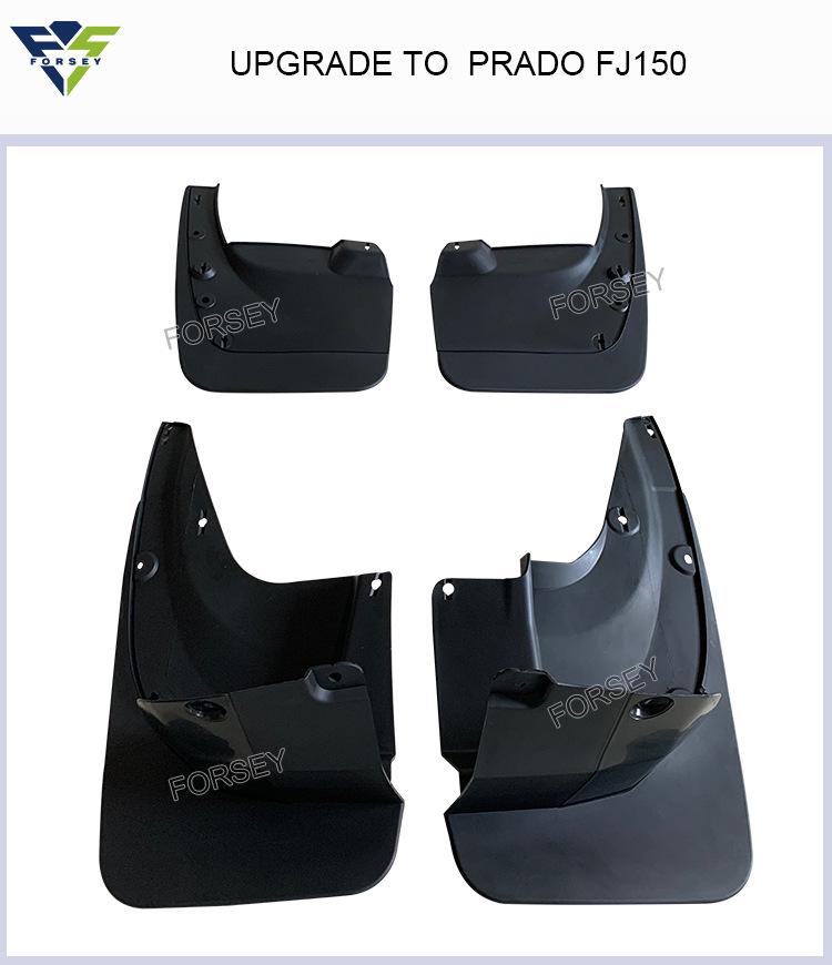 Prado FJ150 2010-2017 Front & Rear Mudguards