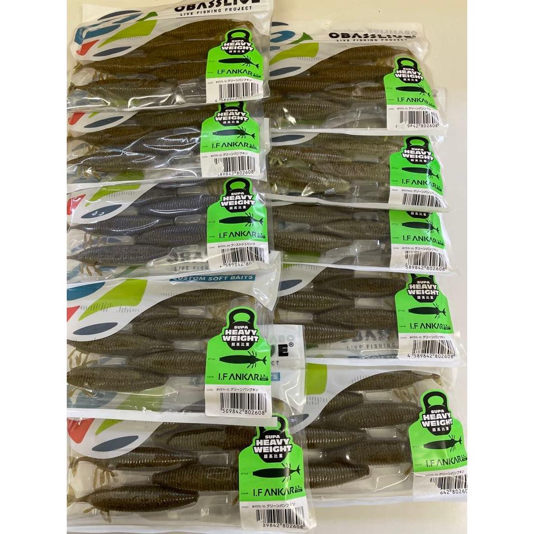 Used Over Live IF Anchor Ultra High Specific Gravity 10 Set Lure Set Worm Set