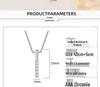 Minimalist Sparkling Diamond Clavicle Necklace - Trendy Gift for Her