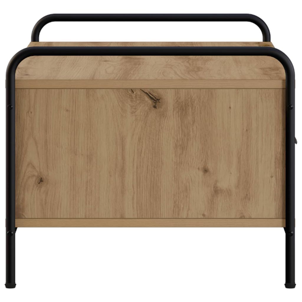 Coffee Table Artisan Oak 90 x 49 x 41 cm Engineered Wood