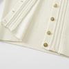 Giovanni Valentino Women's Pure Wool V-Neck Cardigan