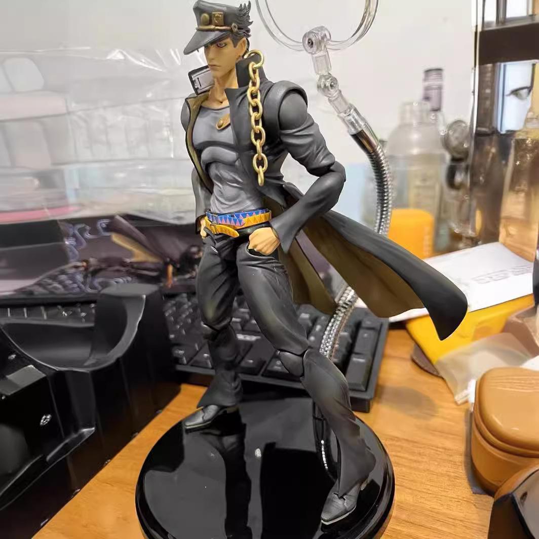 Discover Intime Unisex Jojo's Bizarre Adventure Anime Figure Kujo Jotaro Dio Brando Standing Pvc Action Figure Collectible Playthings Model Present