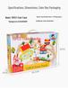 70-Piece Wooden Train Track Set for Ages 2-7: Interactive Educational Toy