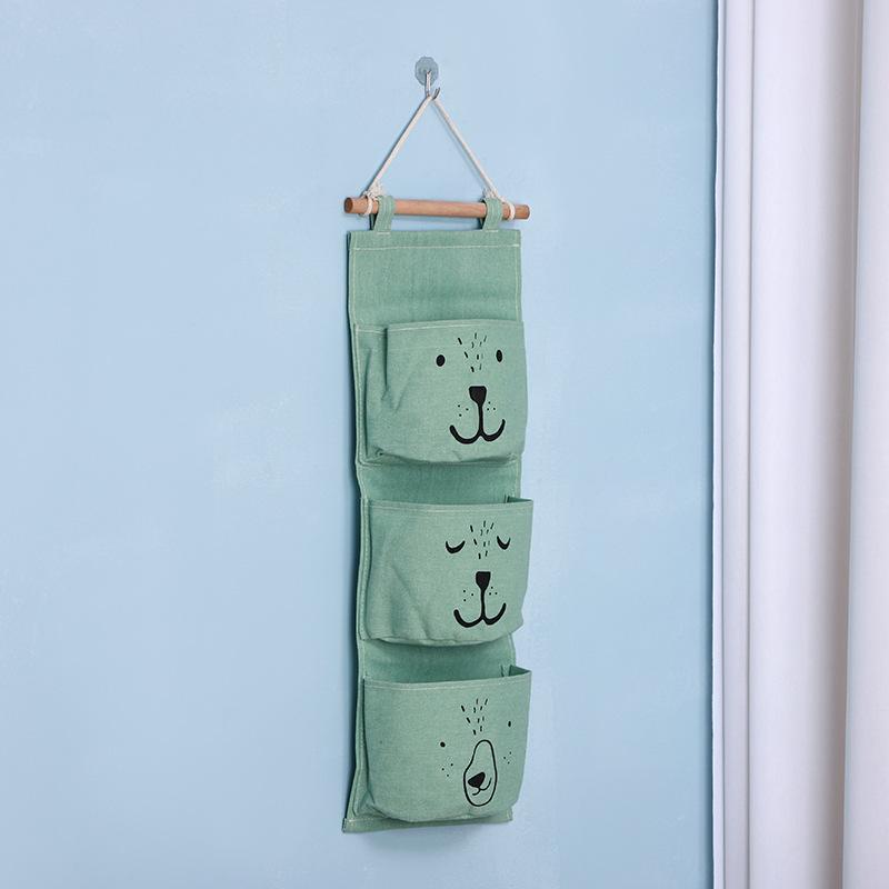 Fabric Storage BagsHanging Behind The Door Wall Storage Bags Hanging Bags Large-capacity Dormitory Organization