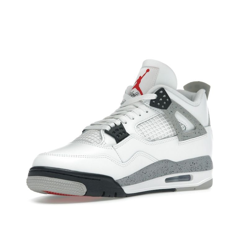Pánské tenisky Air Jordan 4 Retro OG White Cement 2025 Summit-White Fire-Red Tech-Grey FV5029-100