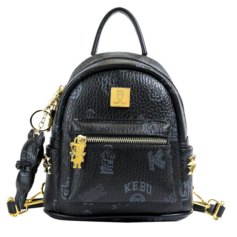 Nuova Doppia Borsa a Spalla da Donna Stile College per Pendolari, Zaino Versatile da Viaggio, Mini Zaino Trendy Estivo