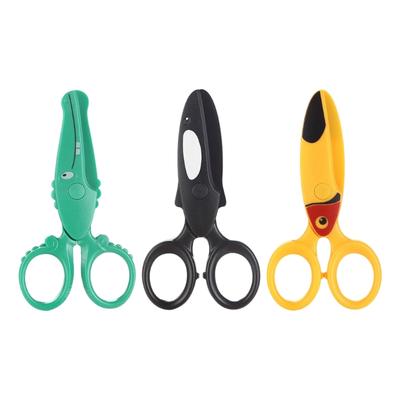Child Friendly Safety Scissors Crafting Tool With Rounded Edges For Paper Cutting Art Project And Classroom Activity
