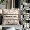 Trending RRetro Flowersed Cushion Cover Antidustmite Pillowcase Invisible Zipper Silky Short Plush Sofa Cushion Cover