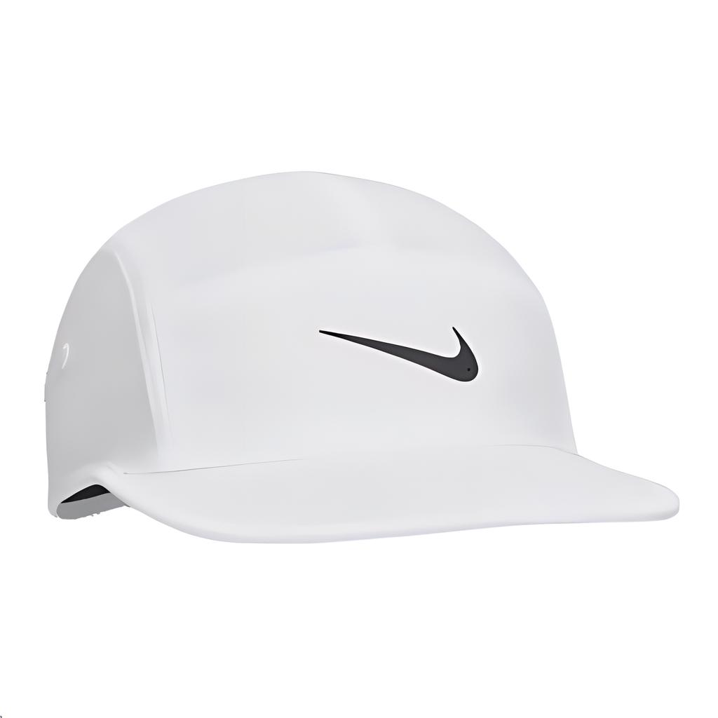 Nike Logo Design Polyester Baseball Cap Unisex hats White FB5624-100