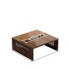 Bamboo Tatami Folding Coffee Table, Japanese-Style Low Table for Windows & Balconies