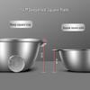 Baijie 304 Stainless Steel Deep Rectangular Serving Tray
