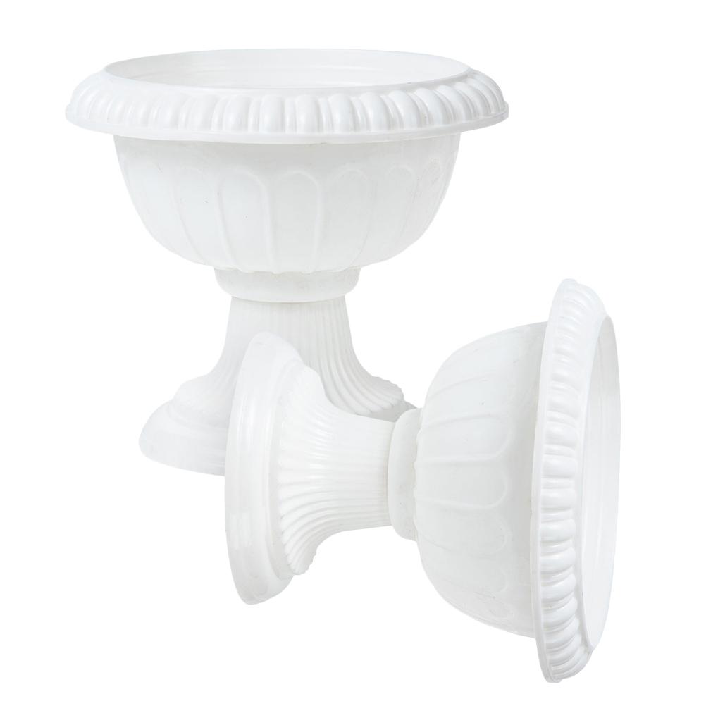 2 Pcs Decorations Outdoor Flower Pots Plant Saucers for Outdoors Plastic Creative European Style Holder