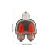 4 Pieces Aquarium Air Check Valves Stop Valve Non Backflow Aquarium Air Pump