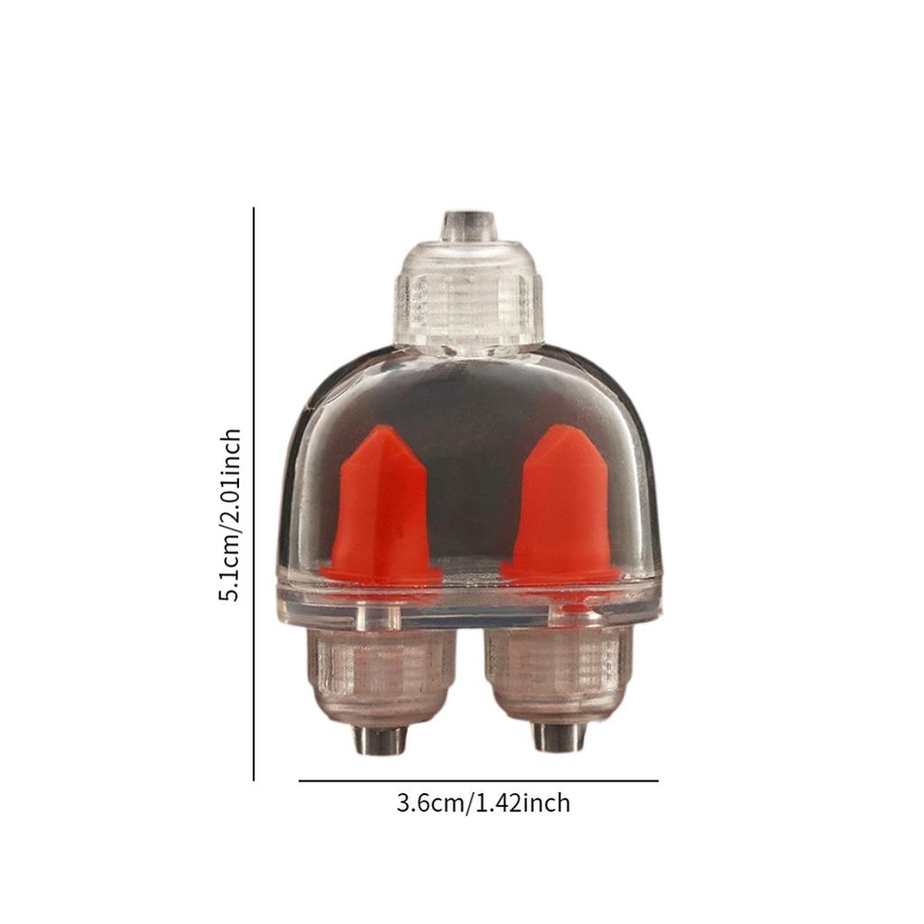 4 Pieces Aquarium Air Check Valves Stop Valve Non Backflow Aquarium Air Pump