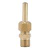 10pcs Male Thread Fountain Nozzle G1/4 G1/8 Fountain Sprinkler Easy Installation Brass Fountain Spray Head Garden Pond