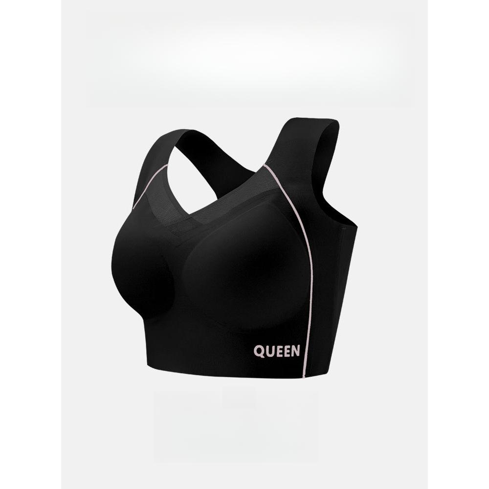 Invisible Lingerie Women's Thin Fixed Cup Frameless Large-sized Bra Sporty Beauty Vest Style Bra Push Up Bra