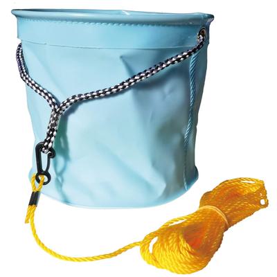 Alive KP-067 EVA Inverted Water Bucket with 8m Rope, Round 24cm KP-067 As This Is an Assortment of Colors, You Cannot Specify the Color.