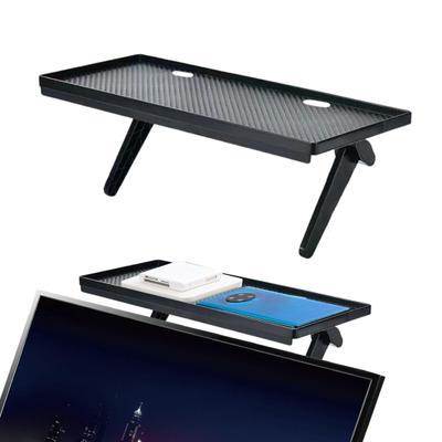 Support de rangement pour routeur TV, robuste et antidérapant, installation simple, étagère murale supérieure pour téléviseur