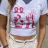 Harry Vintage Top Short for Mujerra Aesthetic Baby to Modacamiseta Baby T-shirt Y2K for Mujerra Grunge 90s Fashion Party T-shirt