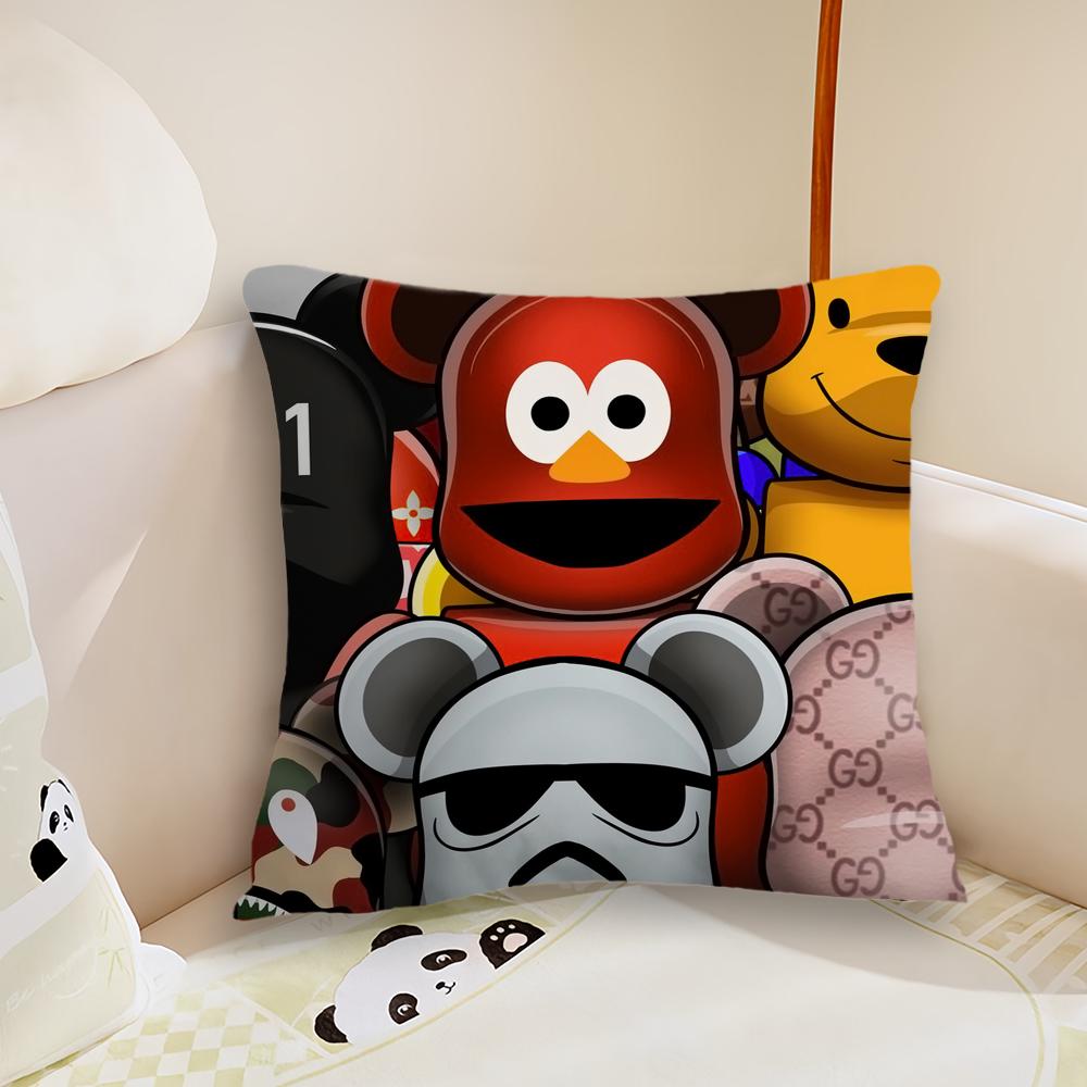 Süßes Mode B-Bearbricks-S Coole Kissenhülle Wohnzimmer Kopfteil Schlafzimmer Büro Kissen Kissen Sofa Nickerchen Zeit Kissenbezug