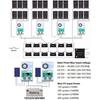 PowMr 60A MPPT Solar Charge Controller Max.PV 160V 2800W for 48V/36V/24V/12V Solar System with LCD Controller Panel Reguler