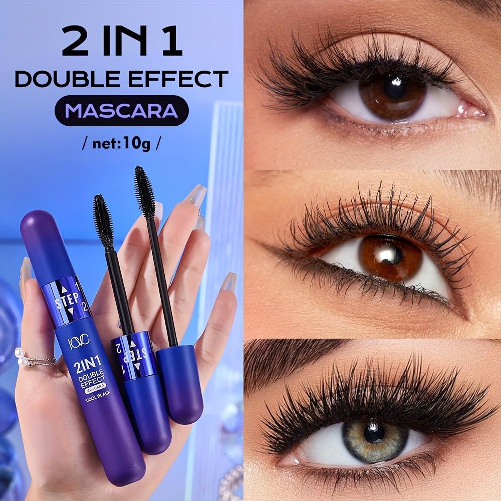 This Two-In-One Mascara Lengthens, Curls, and Thickens While Being Waterproof, Sweat-Resistant, and Long-Lasting Without Smudging or Fading