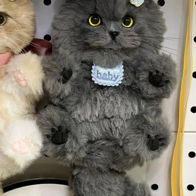 Handmade Cute Cat Pipe Cleaner Ornament & Gift Pack