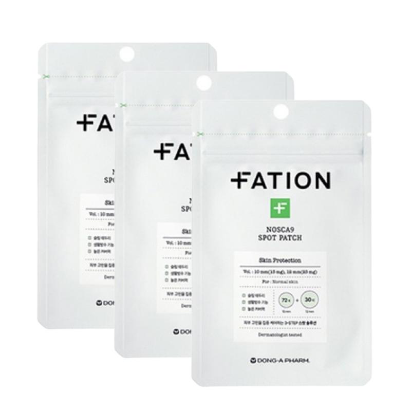 FATION Nosca9 Trouble Care Spot Patch Acne Cover & Protection Set 102 Patches x 3set