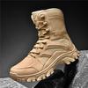 Men Tactical Boot Ankle Desert Military Hunting Hiking Shoes Safety Unisex Lace Up Outdoor Army Brand Motorcycle Climbing Shoes