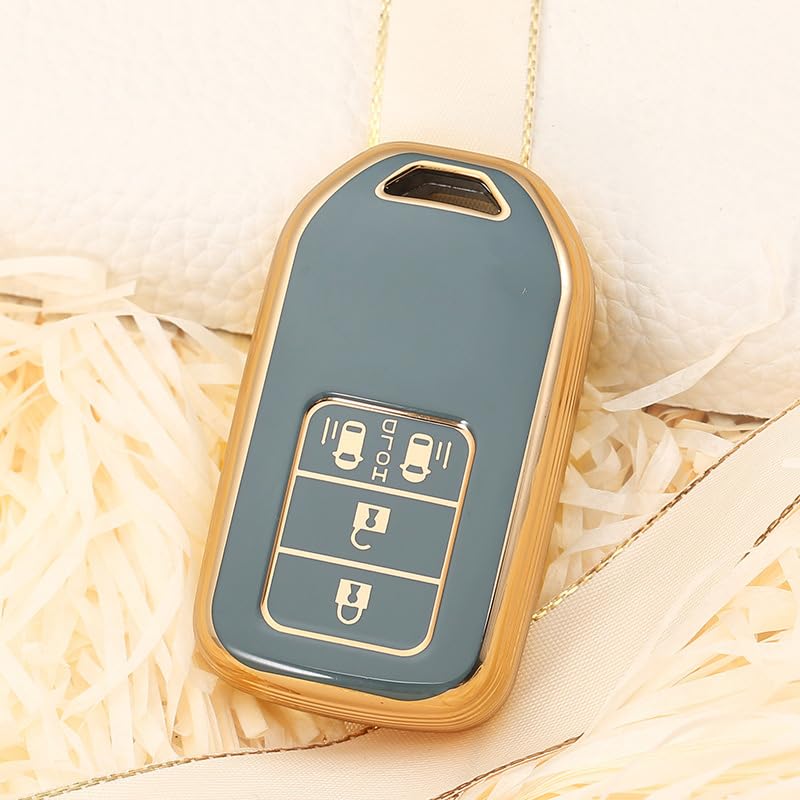 KUNIO Silicone Key Holder Key Holder Case Genuine Lightweight Abrasion Resistant TPU Fit Jade