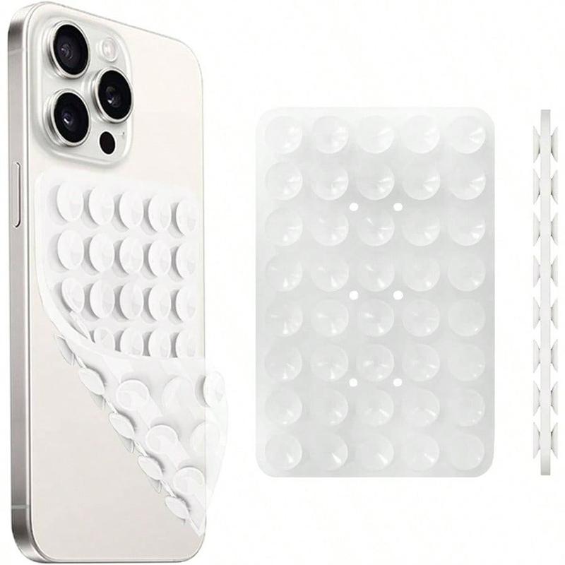 

Silicone Suction Cup Phone Case Mount Double Sided Wall Stand Phone Accessories Hands-Free Strong Grip Holder for Selfies Videos