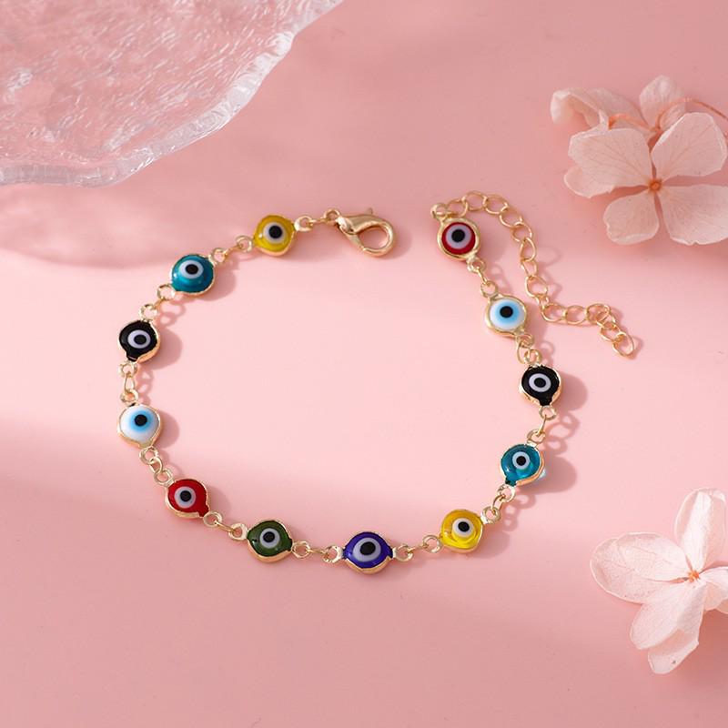 Evil Eye Fashion Bracelet - Trendy European/American Street Style Bangle