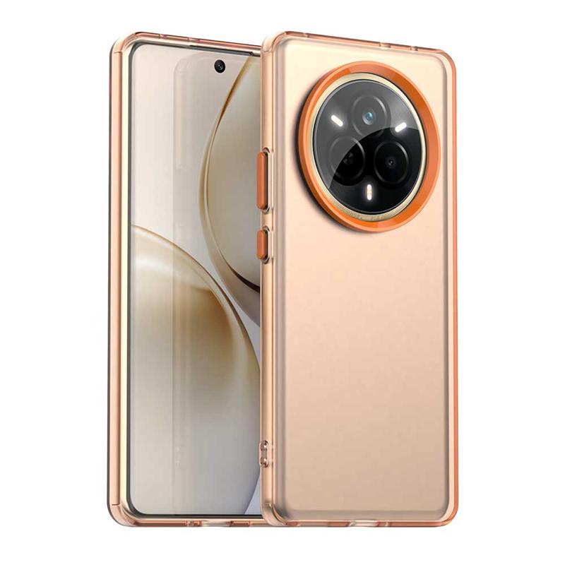 Anti-Drop Candy Color Case For Realme 14 Pro Matte Transparent Back Case Realme 14 Pro Plus 14 Pro+ Cover For Realme 14 Pro Case