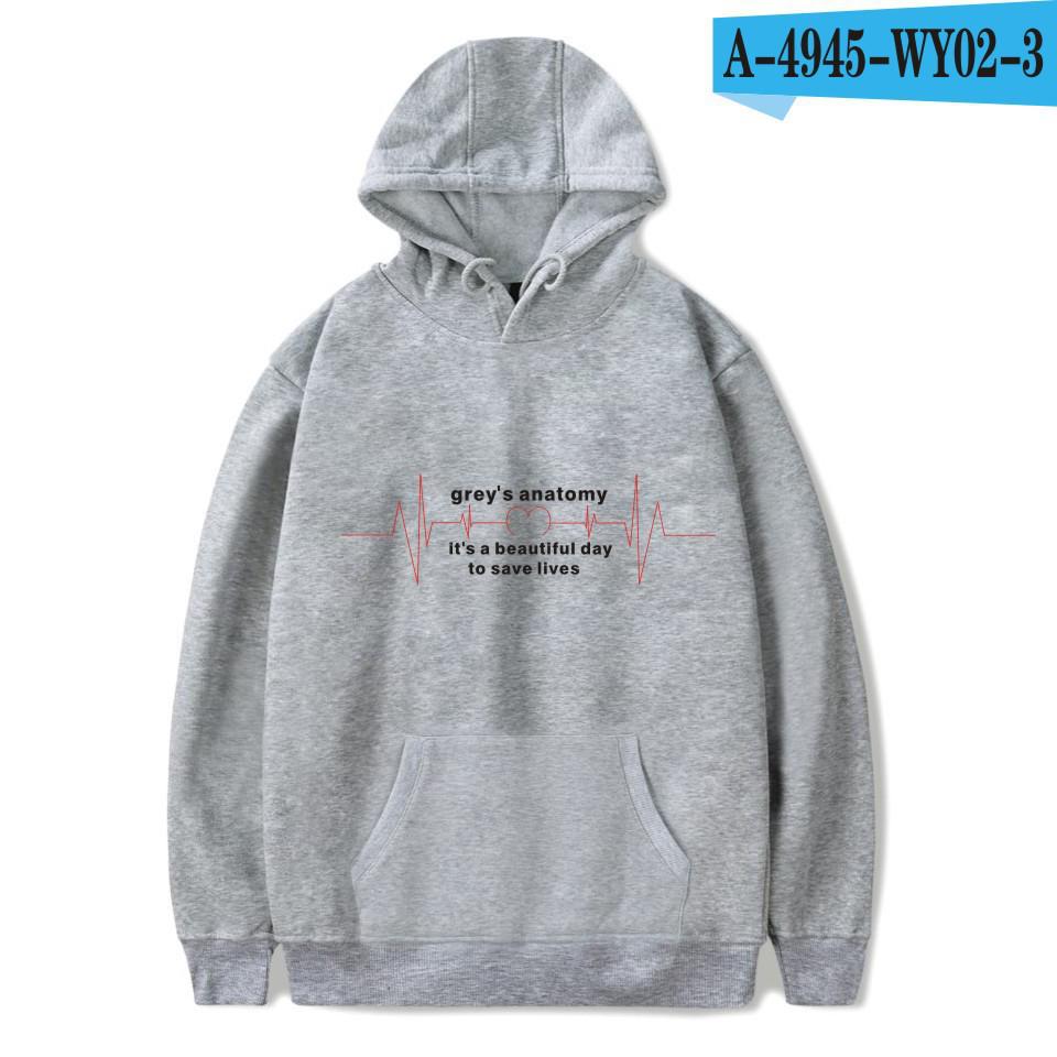 Unisex Grey's Anatomy Hoodie - Stylish Hooded Sweatshirt for Winter