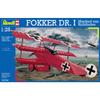 German Revell 1/28 Fokker Dr.1 04744 Plastic Model