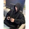 Men S Loose Fit Hooded Pullover Knit Sweater Cleanfit Style