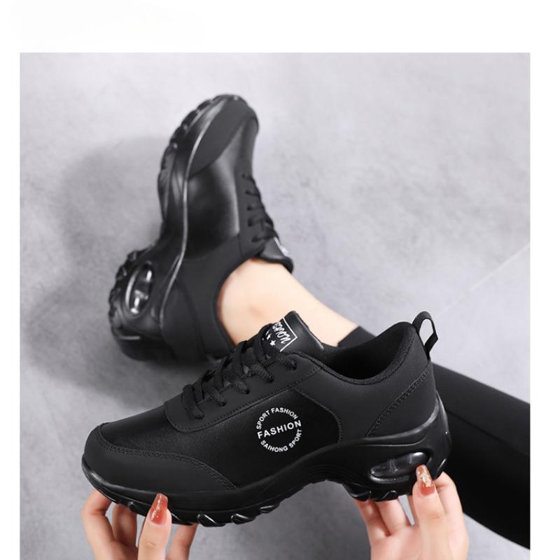 New Fashion Mom Sneakers for Women Platform  Travel Shoes Autumn Waterproof and Non-slip Black Platform Shoes Zapatos De Mujer