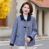 Women's Plus Velvet Wool Blend Winter Jacket