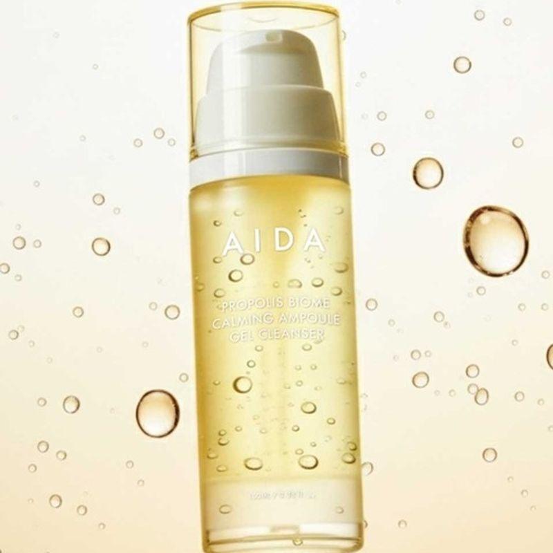 AIDA [Mildly Acidic/Hypoallergenic] Propolis Biome Soothing Ampoule Gel Cleanser 100ml single