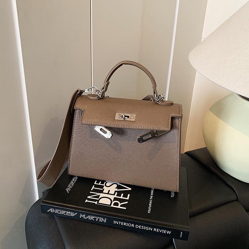 Frühling/Sommer 2025 Damen Luxushandtasche – Kelly-Stil Ein-Schulter Crossbody Kleine Tasche