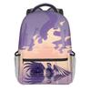 Fashion Novelty Cool Murder Drones Student Bookbag Notebook Backpacks 3D Print Oxford Waterproof Boys/Girls Travel Backpacks